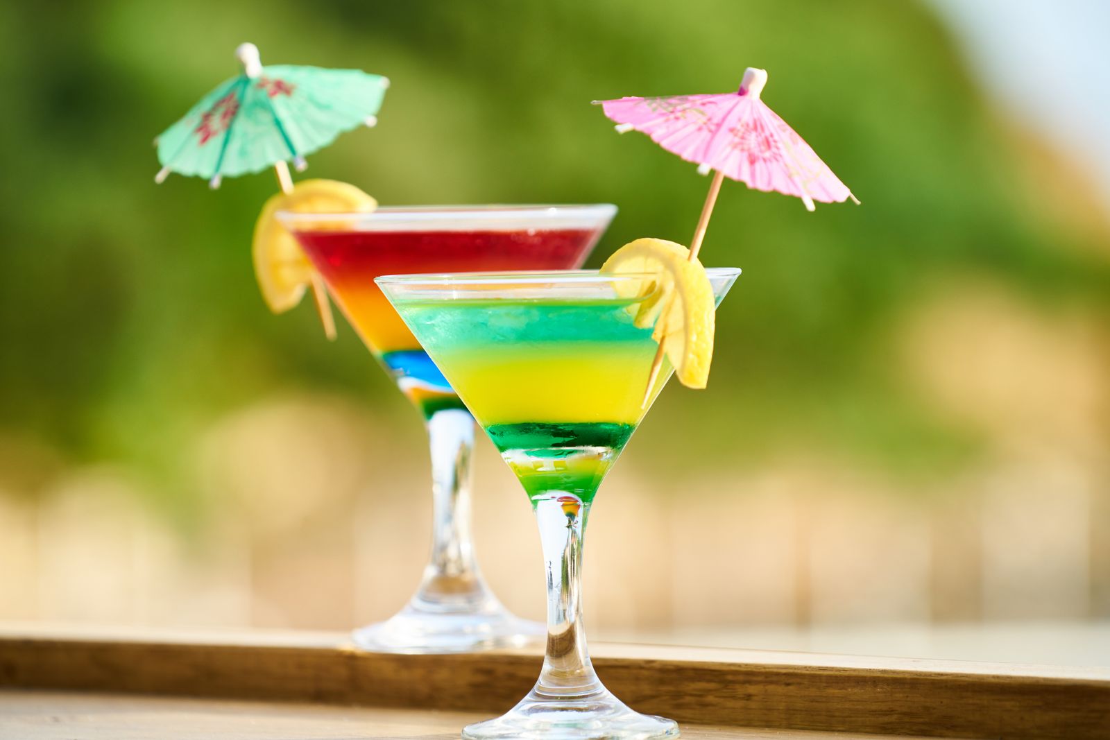 Cocktails dish at Azure Bay
